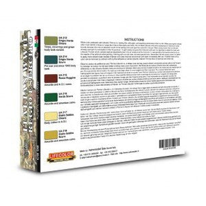 Lifecolor CS08 Acrylic paint set Italian Tanks WWII 6x22ml – immagine 2