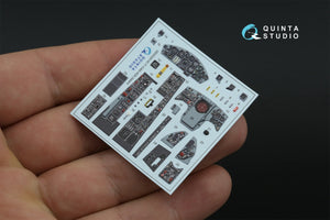 Intérieur coloré imprimé en 3D sur papier décalcomanie (Italeri) pour F-104S-ASA (Quinta Studio QDS-32181) (petite version) 1/32 – image 6