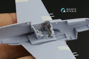 Quinta Studio QD72133 P-40B 3D-Printed colored Interior on decal paper (Airfix) 1/72 – image 8
