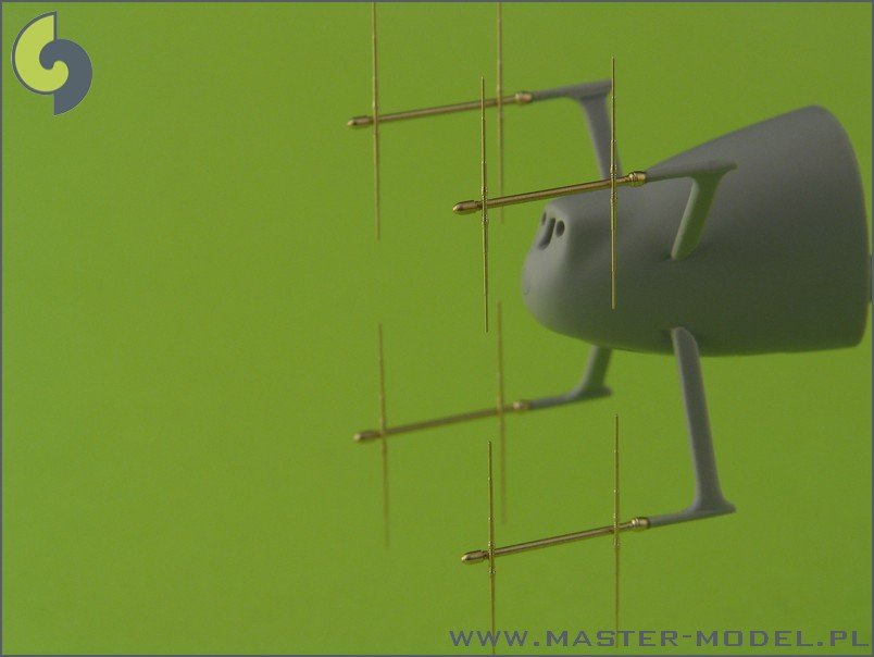 Master AM-72-016 Niemiecki radar FuG 220 Lichtenstein SN-2 ( używany w nocnych myśliwcach Bf 110, Ju 88 i innych) – zdjęcie 2