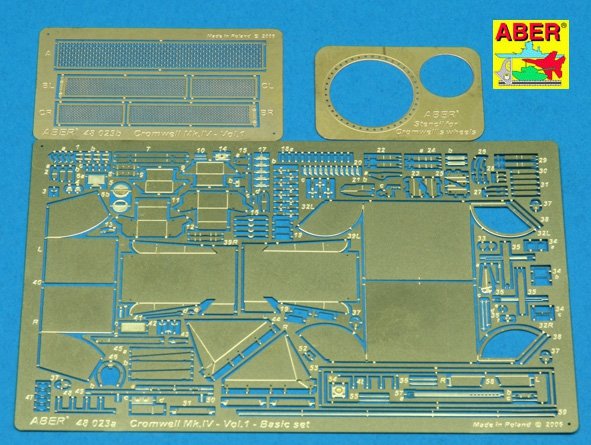 Aber 48023 British cruiser tank Cromwell Mk.IV - vol.1 - basic set 1/48