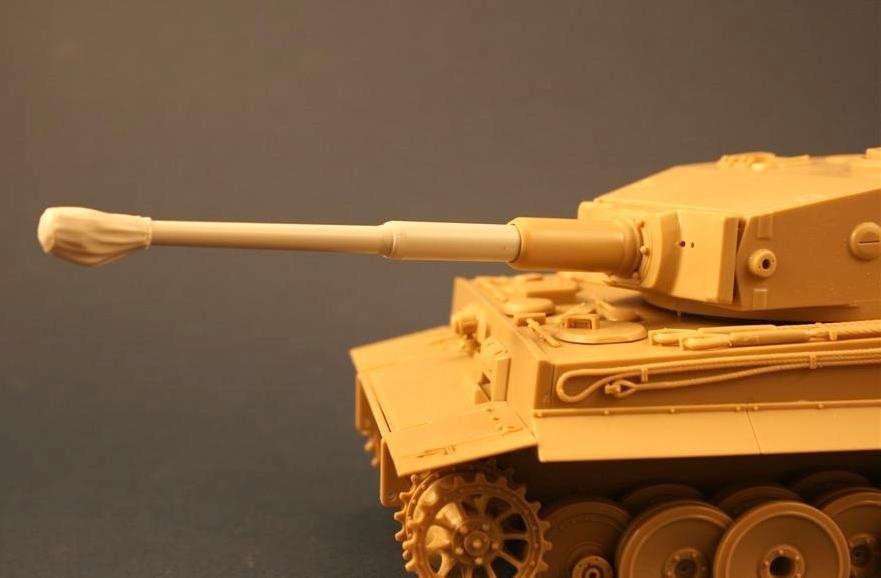 Panzer Art RE35-101 Canon avec housse en toile pour char Tiger I (version finale) 1/35