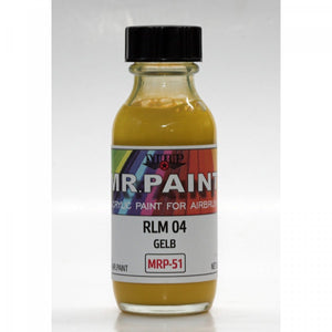 MR. Paint MRP-051 RLM 04 Gelb WWII German 30ml – zdjęcie 2