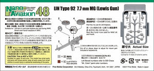 Fine Molds NC11 Type 92 7.7mm Machine Gun (Lewis Gun) 1/48 – zdjęcie 2