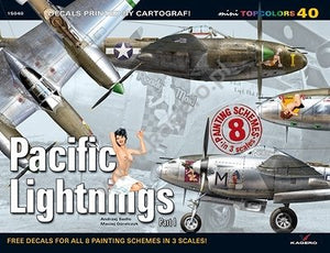 Kagero 15040 Pacific Lightnings Part I (decal) PL/EN