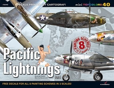 Kagero 15040 Pacific Lightnings Part I (decal) PL/EN