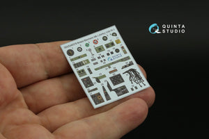 Quinta Studio QDS-48378 Bristol Blenheim Mk.I 3D-Printed &amp;amp; coloured Interior on decal paper (Airfix) (Small version) 1/48 – zdjęcie 7