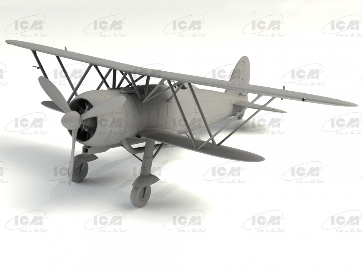 ICM 32020 Fiat CR.42 Falco WWII Italian Fighter 1/32 – zdjęcie 3