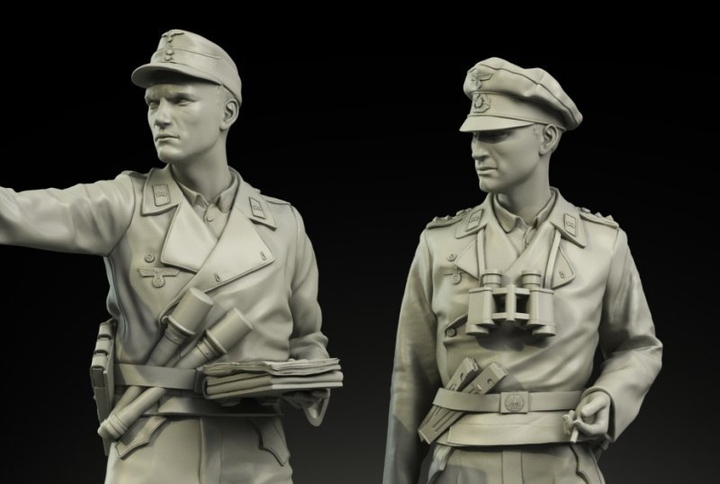 Panzer Art FI35-021 German tanker close combat (1941-45) set 1/35 – image 2
