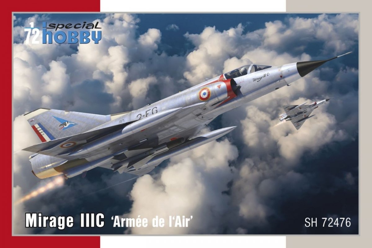 Special Hobby 72476 Mirage IIIC ‘Armée de l'Air’ 1/72