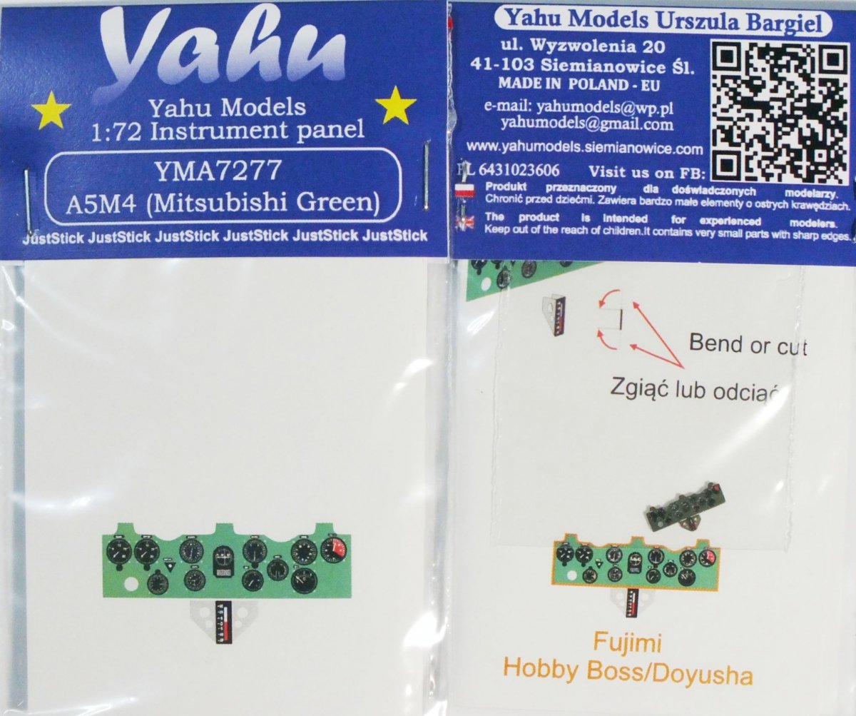 Yahu YMA7277 A5M4 (Fujimi / Hobby Boss / Doyusha) 1/72