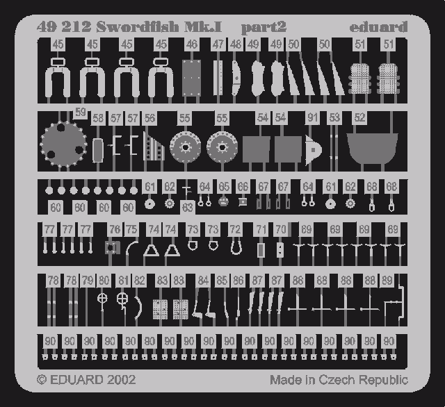 Eduard 49212 Swordfish Mk. I 1/48 Tamiya – Bild 3