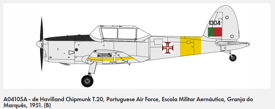 Airfix 04105A de Havilland Chipmunk T.10/T.20 1/48 – zdjęcie 3
