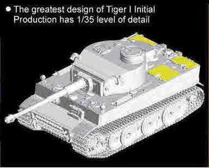 Dragon 7376 Tiger I, Initial Production s.Pz.Abt.502 Leningrad Region 1942/43 1/72 – zdjęcie 12