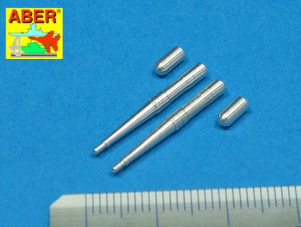 Aber A48 022 Set of two barrels for Hispano 20mm machine cannons for British fighter Spitfire 1/48 – zdjęcie 2