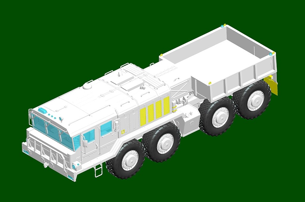 Trumpeter 01090 KZKT-74282 Heavy Tractor 1/35 – zdjęcie 7