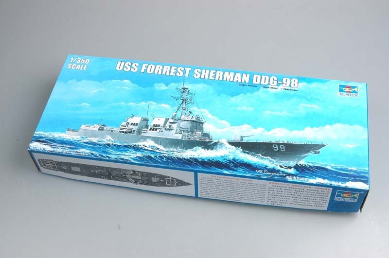 Trumpeter 04528 USS Forrest Sherman DDG-98 1/350 – image 3