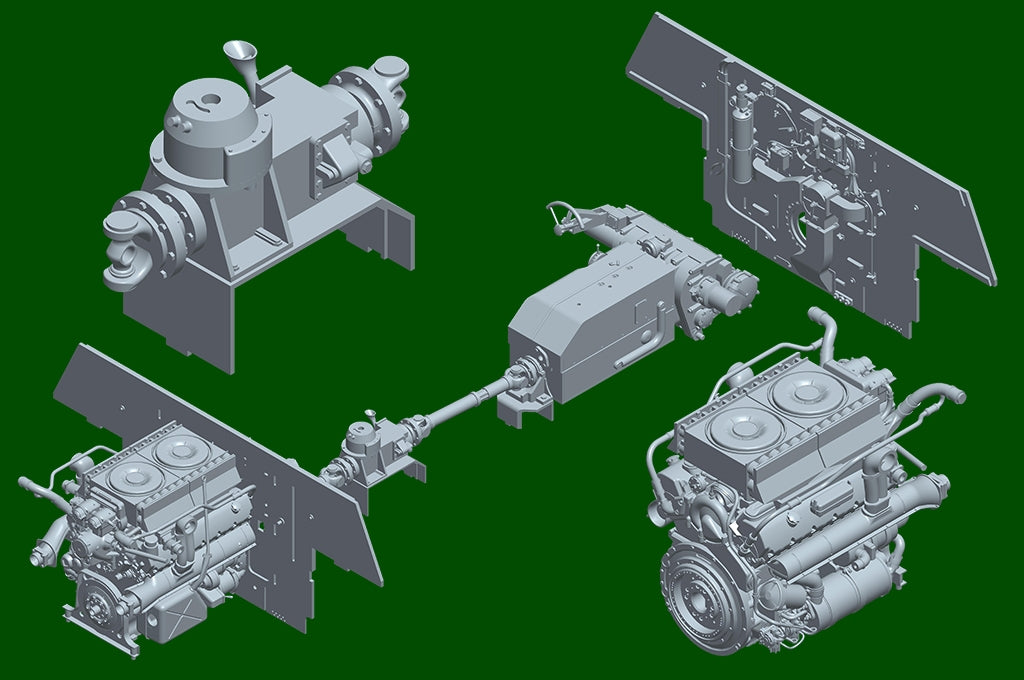Trumpeter 00948 German Tiger II Heavy Tank - Porsche Turret Early Production 1/16 – zdjęcie 28