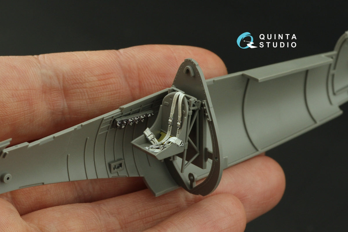 Quinta Studio QD48367 F4U-1A 3D-Printed &amp;amp; colored Interior on decal paper (Magic Factory) 1/48 – image 10