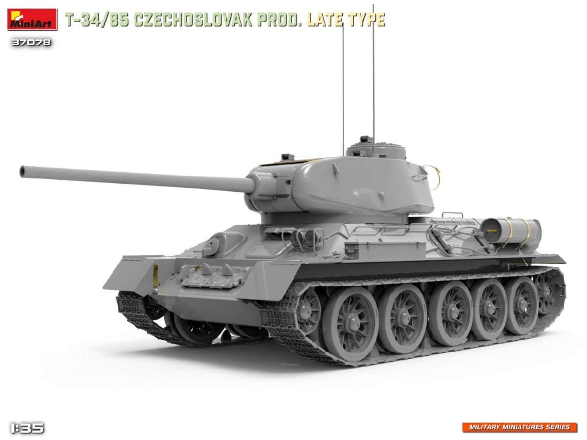 MiniArt 37078 T-34/85 Czechoslovak Prod. Late Type 1/35 – zdjęcie 6