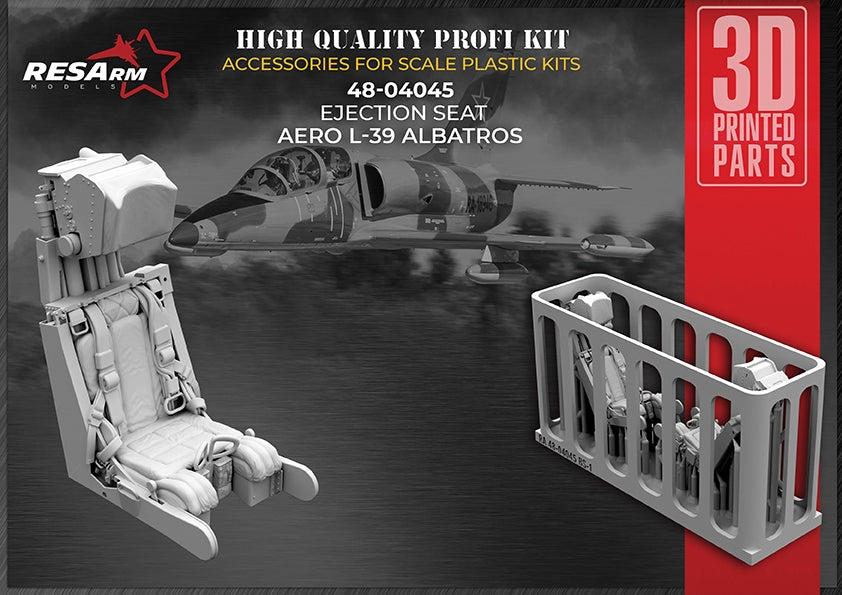RESArm 48-04045 BS-1 for L-39 - catapult seat (3D resin printing) 1/48