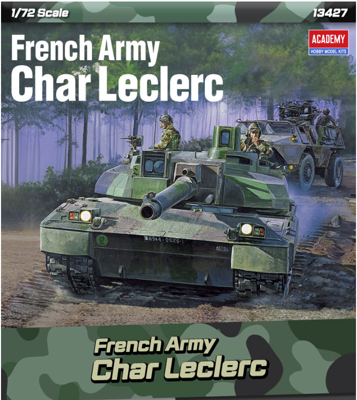 Academy 13427 French Army Char Leclerc 1/72 – zdjęcie 3