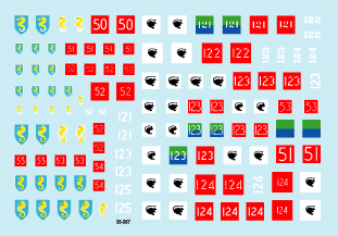 Star Decals 35-968 British 4th &amp;amp; 27th Armoured Brigade 1/35 – zdjęcie 2