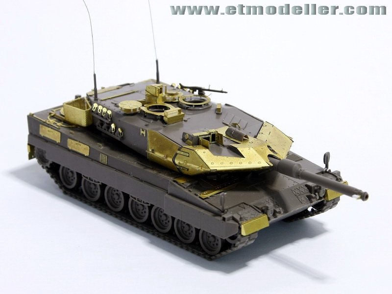 E.T. Model E72-002 Modern German Leopard 2 A5 For REVELL 03105 1/72 – zdjęcie 2