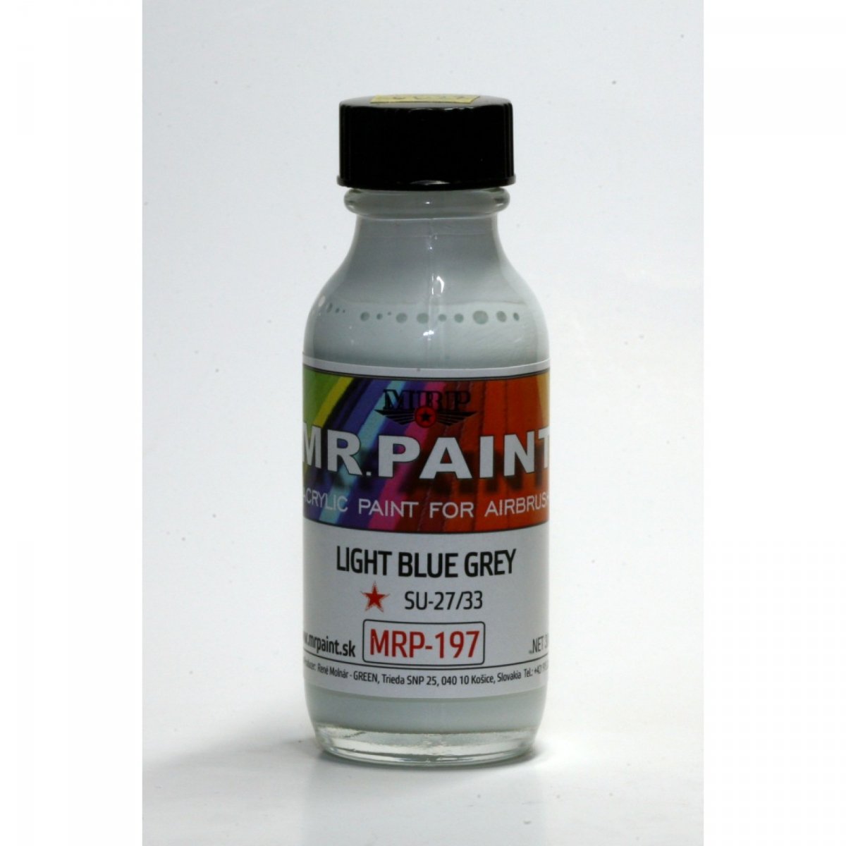MR. Paint MRP-197 LIGHT BLUE GREY SU-27/33 30ml – zdjęcie 2