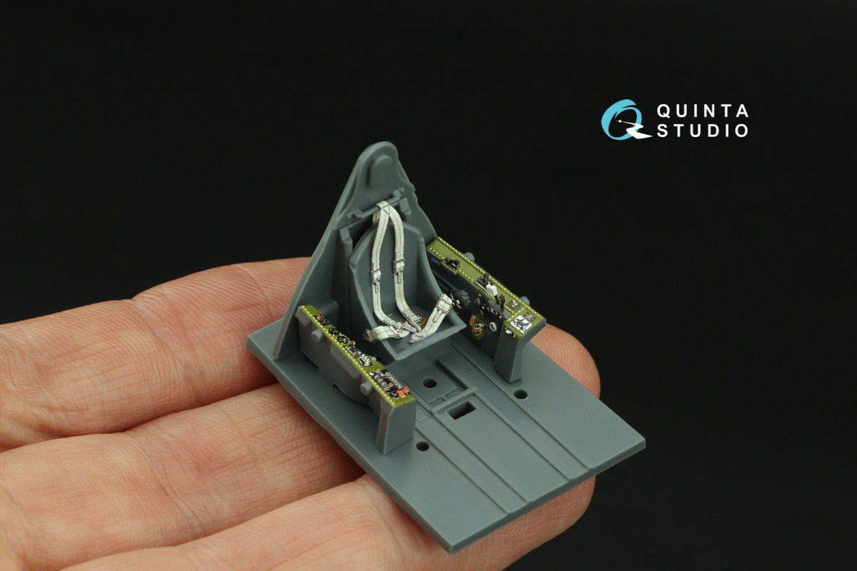 Quinta Studio QD48330 F6F-3 Hellcat 3D-Printed &amp;amp; colored Interior on decal paper (Eduard) 1/48 – image 8