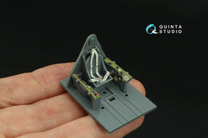 Quinta Studio QD48330 F6F-3 Hellcat 3D-Printed &amp;amp; colored Interior on decal paper (Eduard) 1/48 – image 8