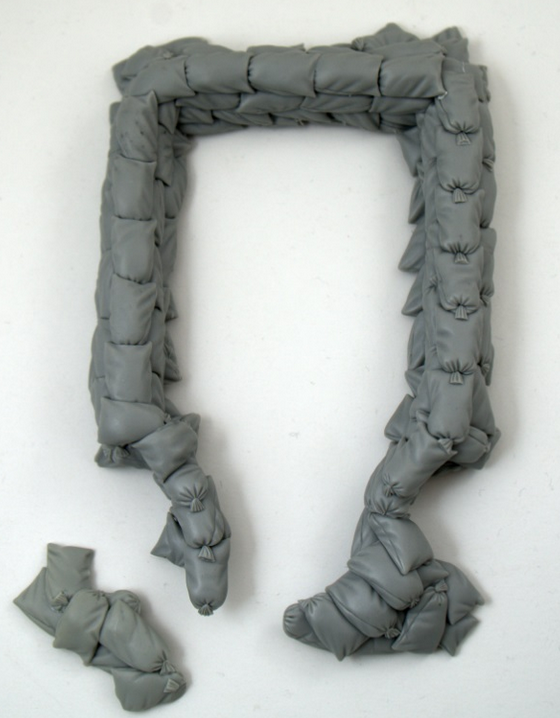 Panzer Art RE35-620 LVT-5 sandbags armor 1/35 – zdjęcie 3