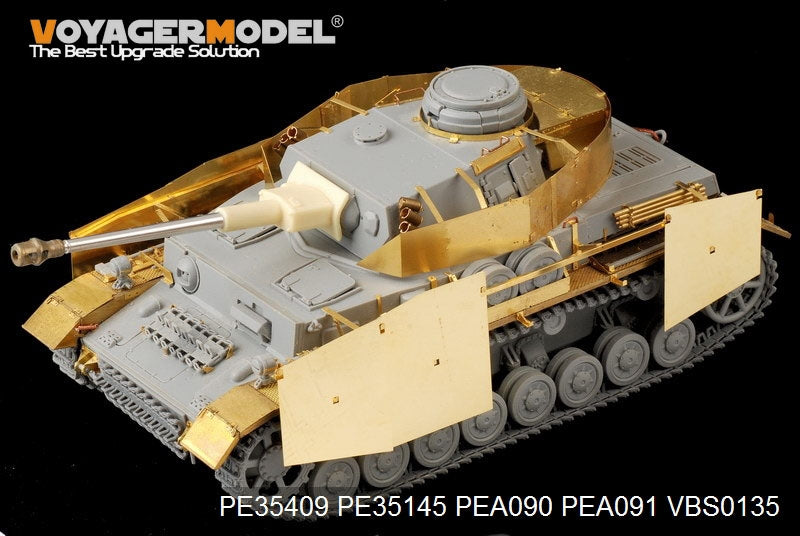 Voyager Model PE35409 WWII German Pz.Kpfw.IV Ausf.G basic w/smoke discharger For DRAGON 1/35 – image 2