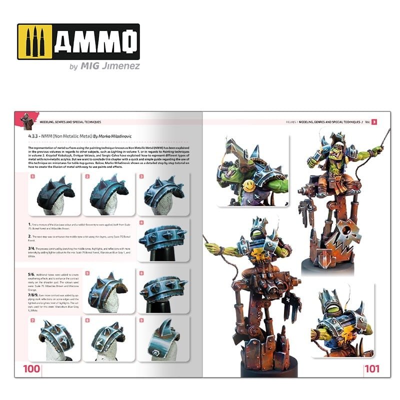 Ammo of Mig 6223 Encyclopedia of Figures Modelling Techniques Vol. 3 English – zdjęcie 9