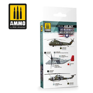 AMMO of Mig Jimenez 7249 US Marines Helicopters Set 6x17ml – zdjęcie 2