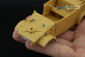 Quinta Studio QD+35143 Kubelwagen Type 82 3D-Printed &amp;amp; coloured Interior on decal paper (Hero) (with 3D-printed resin parts)1/35 – zdjęcie 11