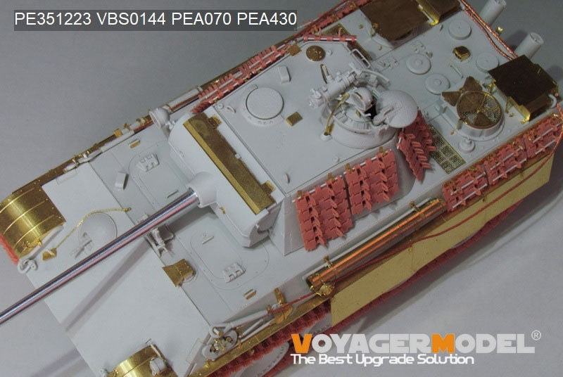 Voyager Model PE351223 WWII German Panther G Late ver.Basic For MENG TS-054 1/35 – zdjęcie 4