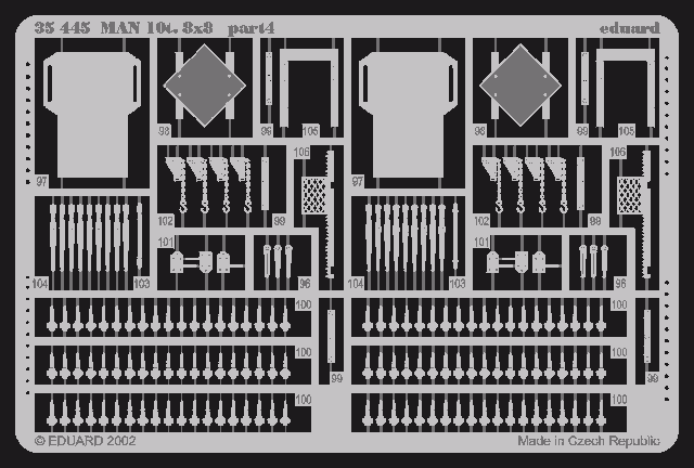 Eduard 35445 MAN 10t I 8x8 1/35 REVELL – image 4