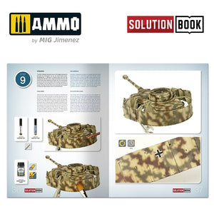 Ammo of Mig 6527 How to Paint WWII German Mid-War Vehicles SOLUTION BOOK 21 (Multilingual Book) – zdjęcie 3