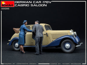 MiniArt 38016 GERMAN CAR 170V CABRIO SALOON 1/35 – zdjęcie 3