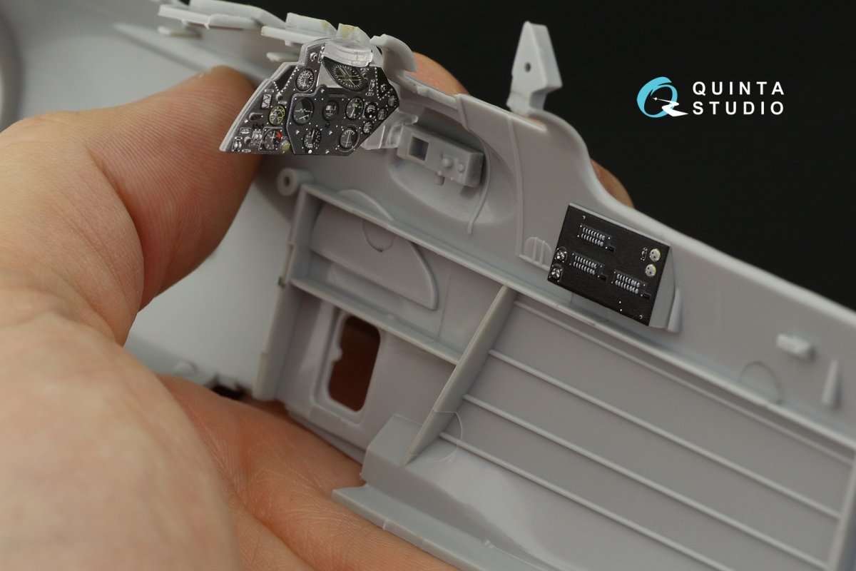 Quinta Studio QD32117 Fairey Swordfish Mk.II 3D-Printed &amp;amp; coloured Interior on decal paper (Trumpeter) 1/32 – zdjęcie 11