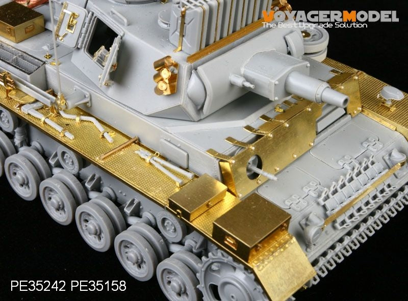Voyager Model PE35242 WWII German Pz.Kpfw.III Ausf.N sPz.Abt 501 Afrika For DRAGON 6431 1/35 – image 6