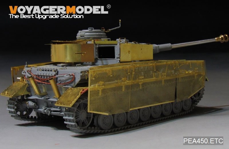 Voyager Model PEA450 WWII German Pz.Kpfw.IV Ausf.J &amp;quot;Thoma shields&amp;quot; wire mesh schürzen (Last Production) (FOR Boder 35008) 1/35 – zdjęcie 4