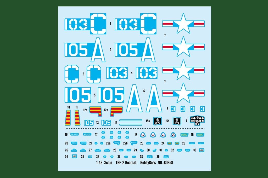 Hobby Boss 80358 F8F-2 Bearcat 1/48 – image 4