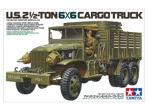 Tamiya 35218 U.S. 2 -Ton 6x6 Cargo Truck 1/35 – zdjęcie 2