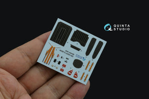 Quinta Studio QR+32037 K-36DM (initial release) ejection seat (for Su-17M3/M4/UM3/22, Su-24, MiG-29 9-12 Early aircraft) (All kits) 1/32 – zdjęcie 4