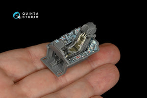 Quinta Studio QD48148 Su-27 3D-Printed &amp;amp; coloured Interior on decal paper (for GWH kit) 1/48 – zdjęcie 7