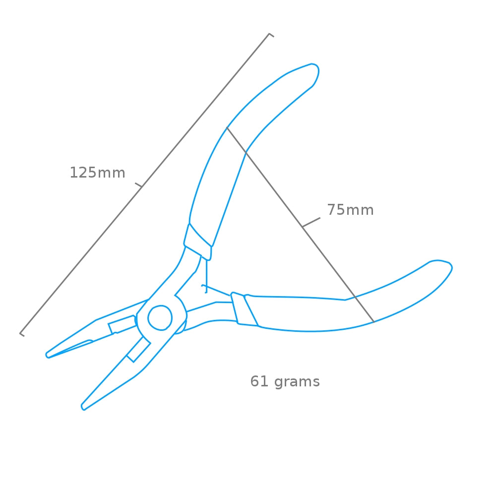 Modelcraft PPL6002 Snipe Nose Combination Pliers (125mm) – zdjęcie 5
