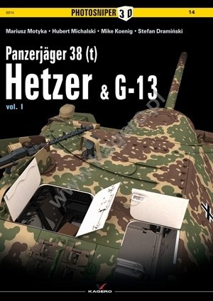 Kagero 0014 Panzerjäger 38 (t) Hetzer &amp;amp; G13 EN