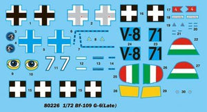 Hobby Boss 80226 Bf109 G-6 (late) 1/72 – zdjęcie 2